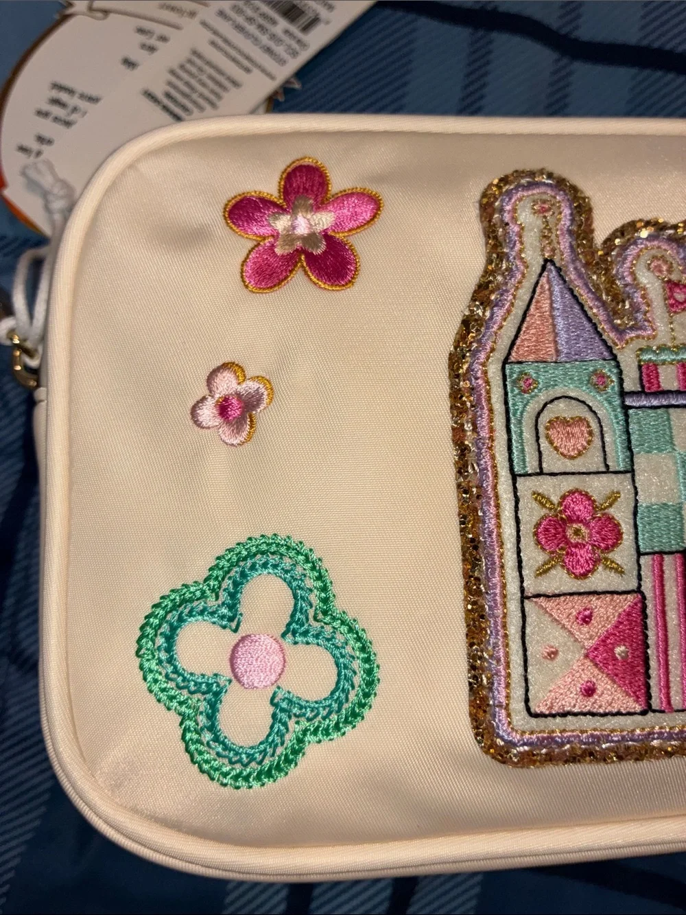 NWT Disney Parks X Stoney Clover Lane it’s a small world bag